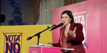 Schlein apre la campagna del Pd per il ‘no’ a Pescara