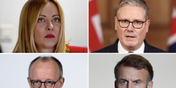 Meloni e gli europei: ‘Diplomazia e coordinamento militare’